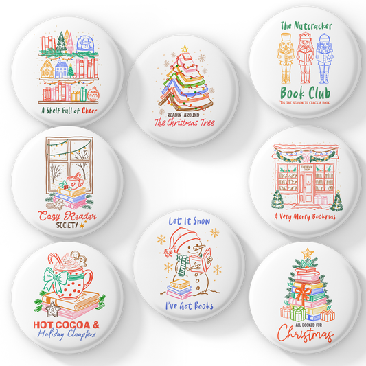 Christmas Reading Book Theme Pins Mix