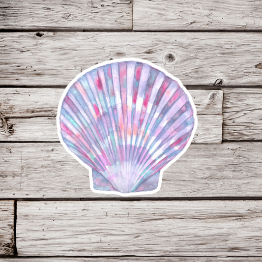 Purple Shell Sticker