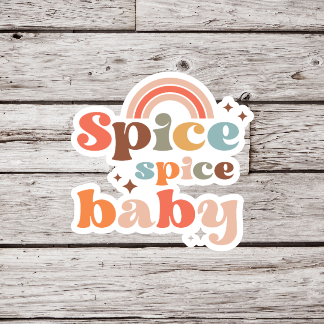 Spice Spice Baby Sticker