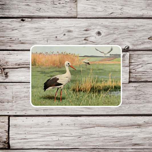 Stork Sticker