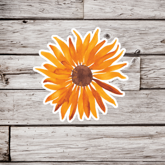 Sunflower Sticker or Magnet
