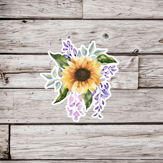 Sunflower Sticker