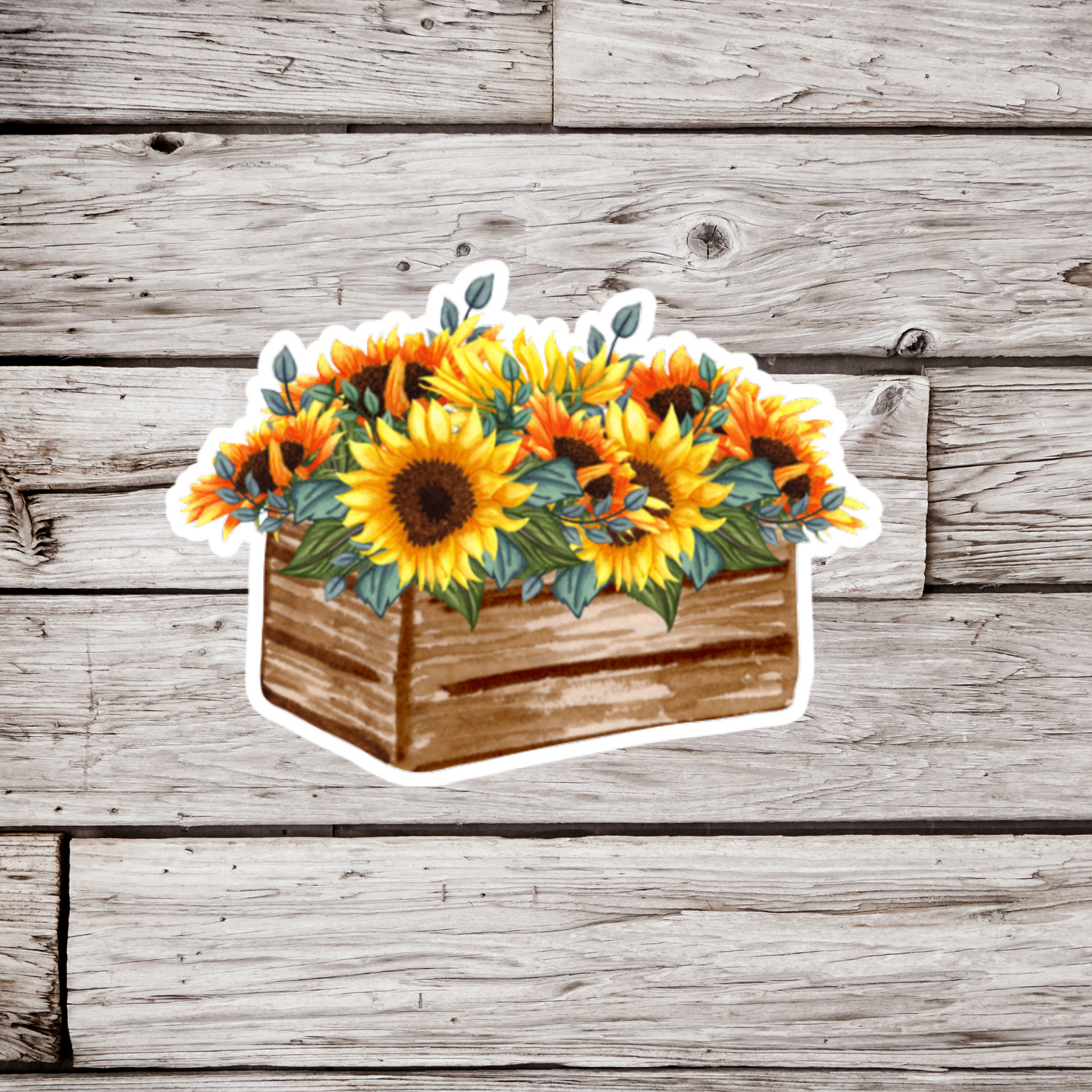 Sunflower Sticker