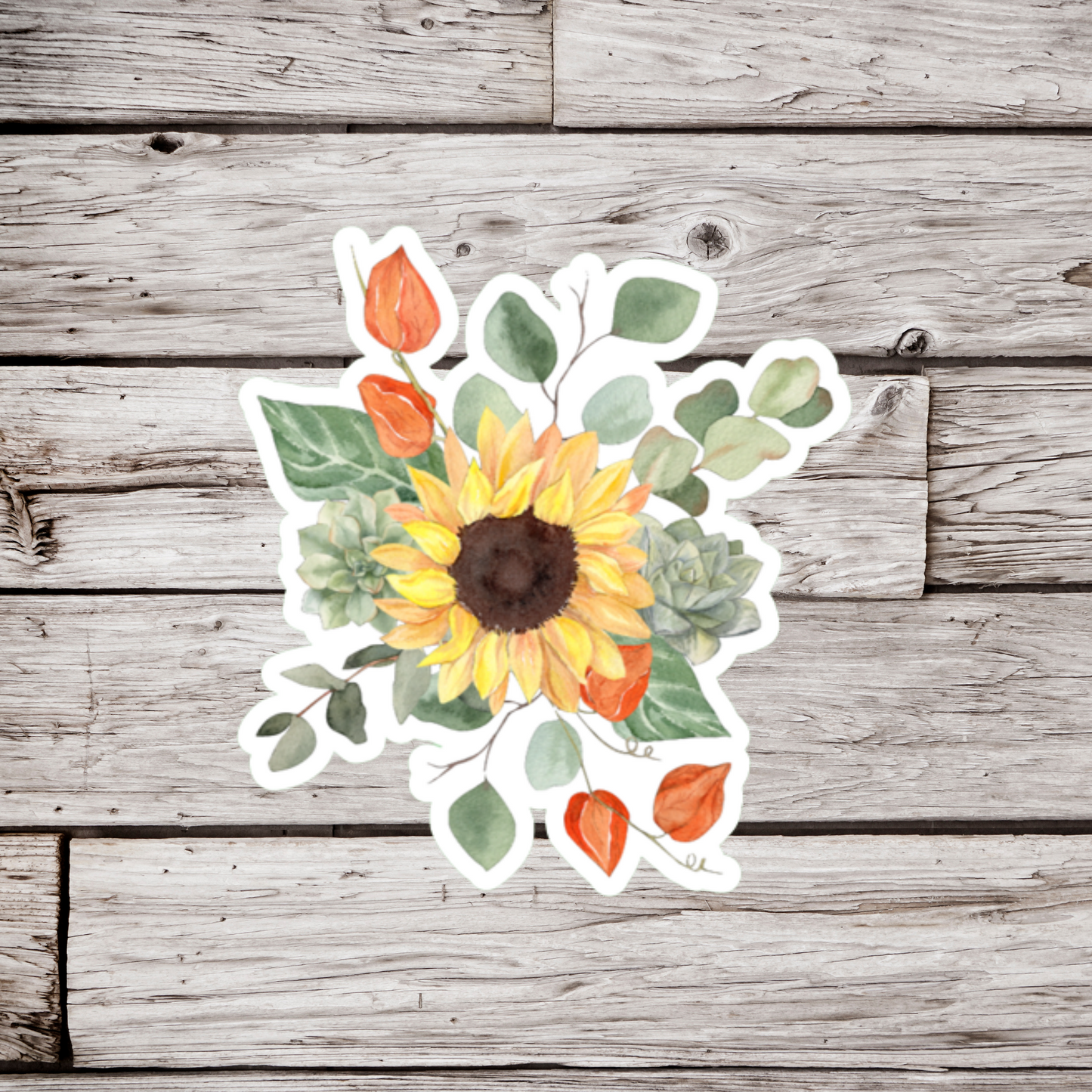 Sunflower Sticker