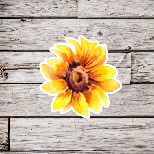 Sunflower Sticker