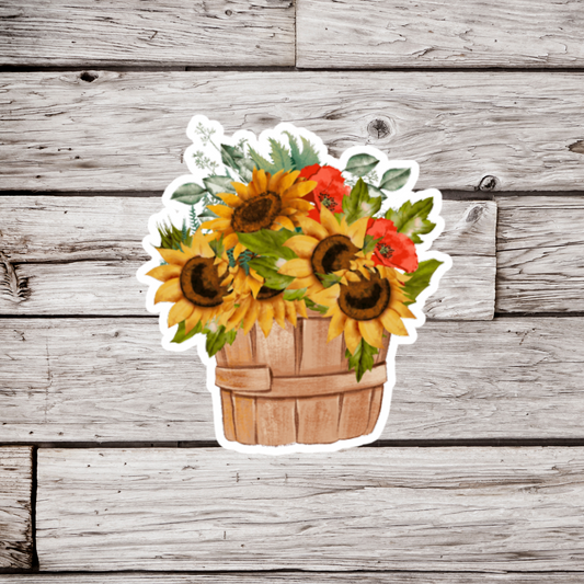 Sunflower Sticker