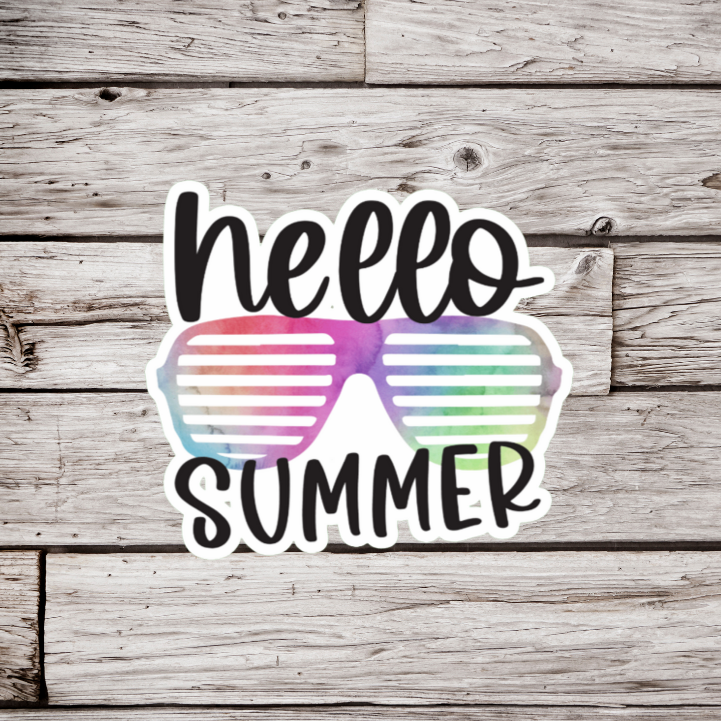 Hello Summer Sticker