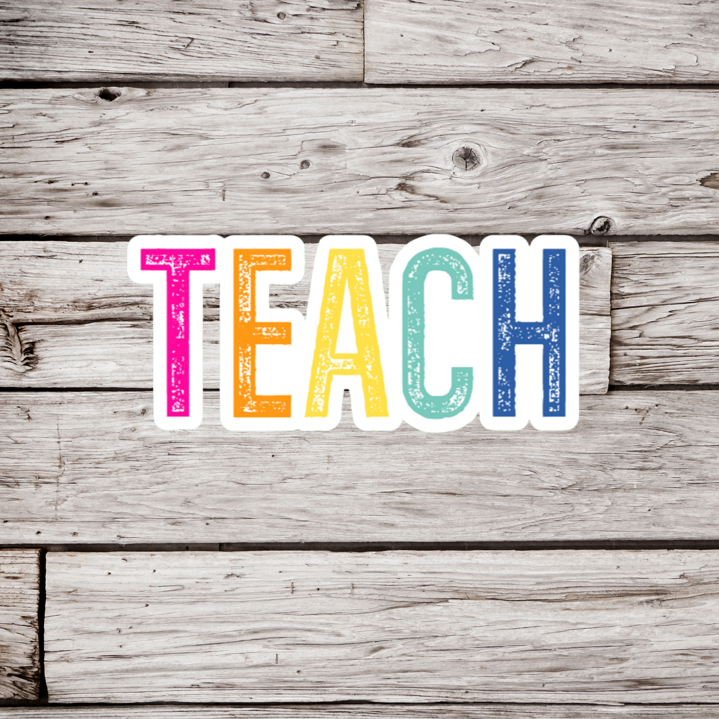 Teach Sticker