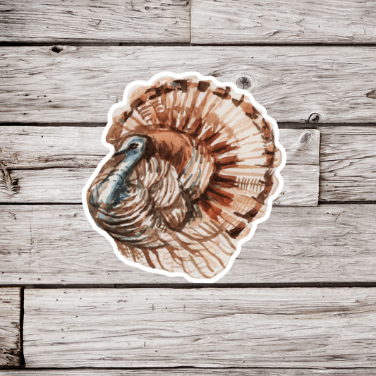 Turkey Sticker or Magnet