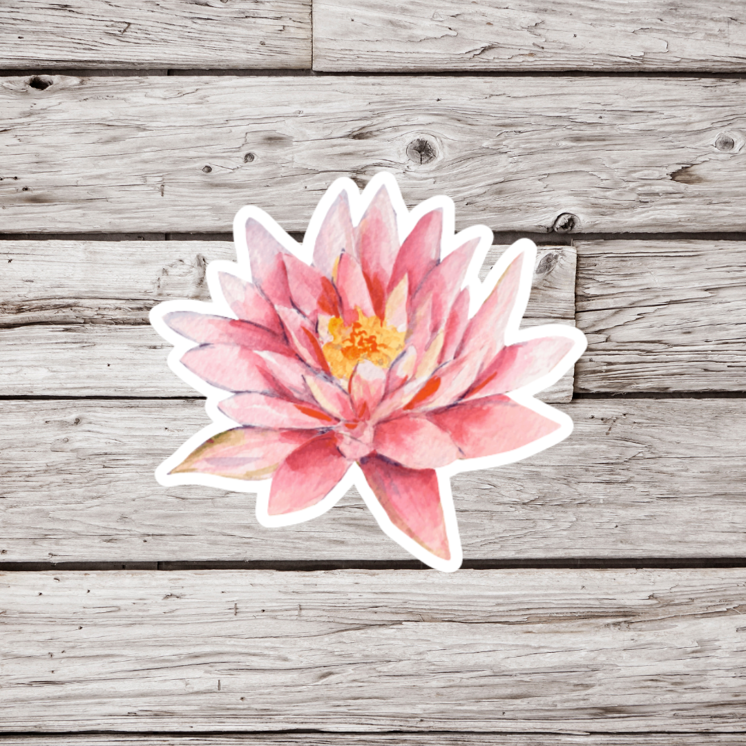 Water Lily Sticker