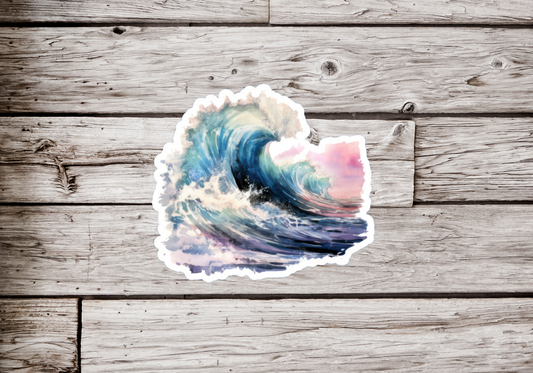 Wave Sticker