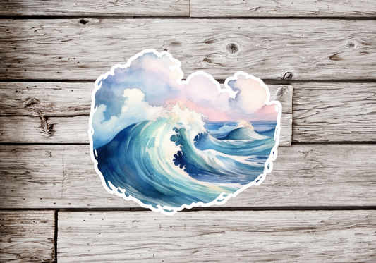 Wave Sticker