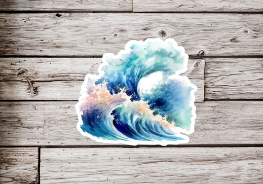 Wave Sticker