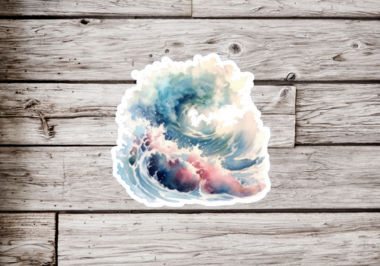 Wave Sticker