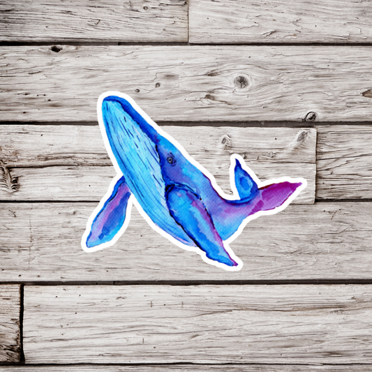 Whale Sticker