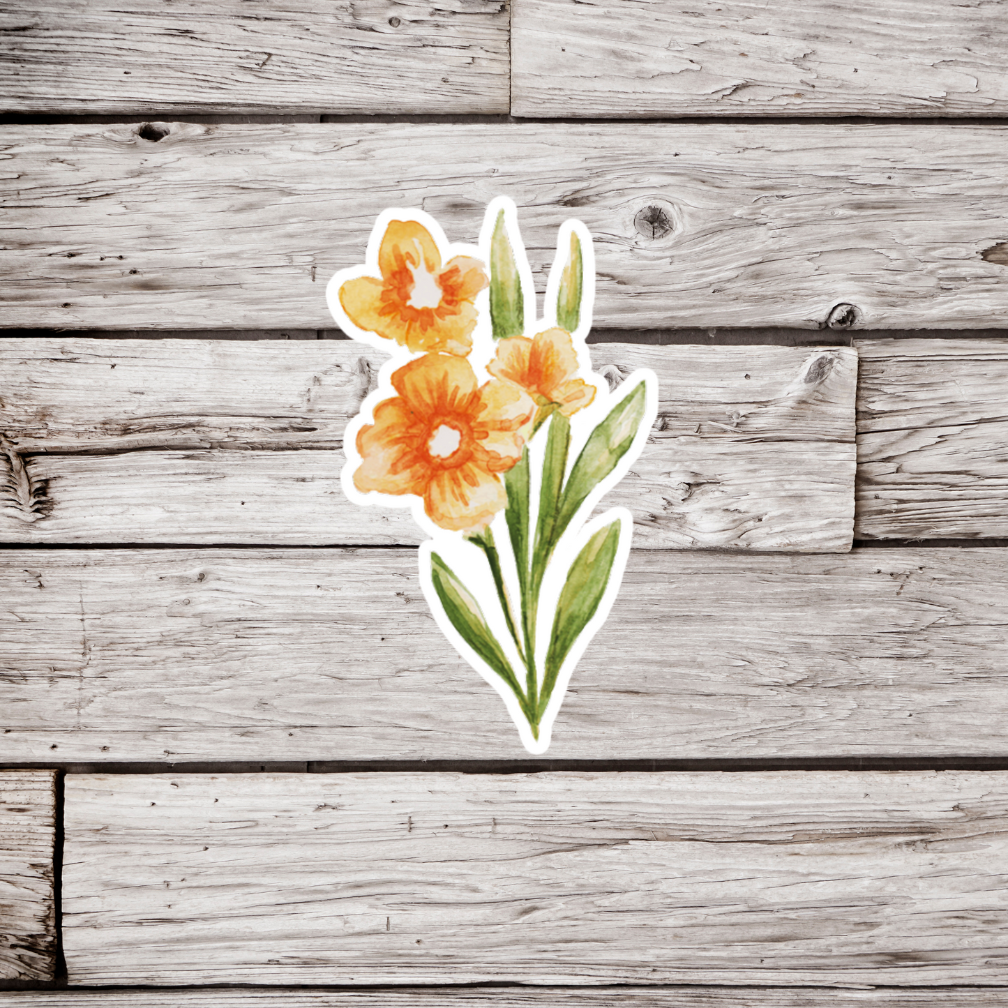 Yellow Flowers Sticker