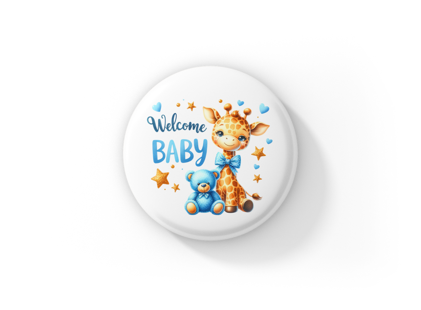 Welcome Baby Pin Back Button, Magnet