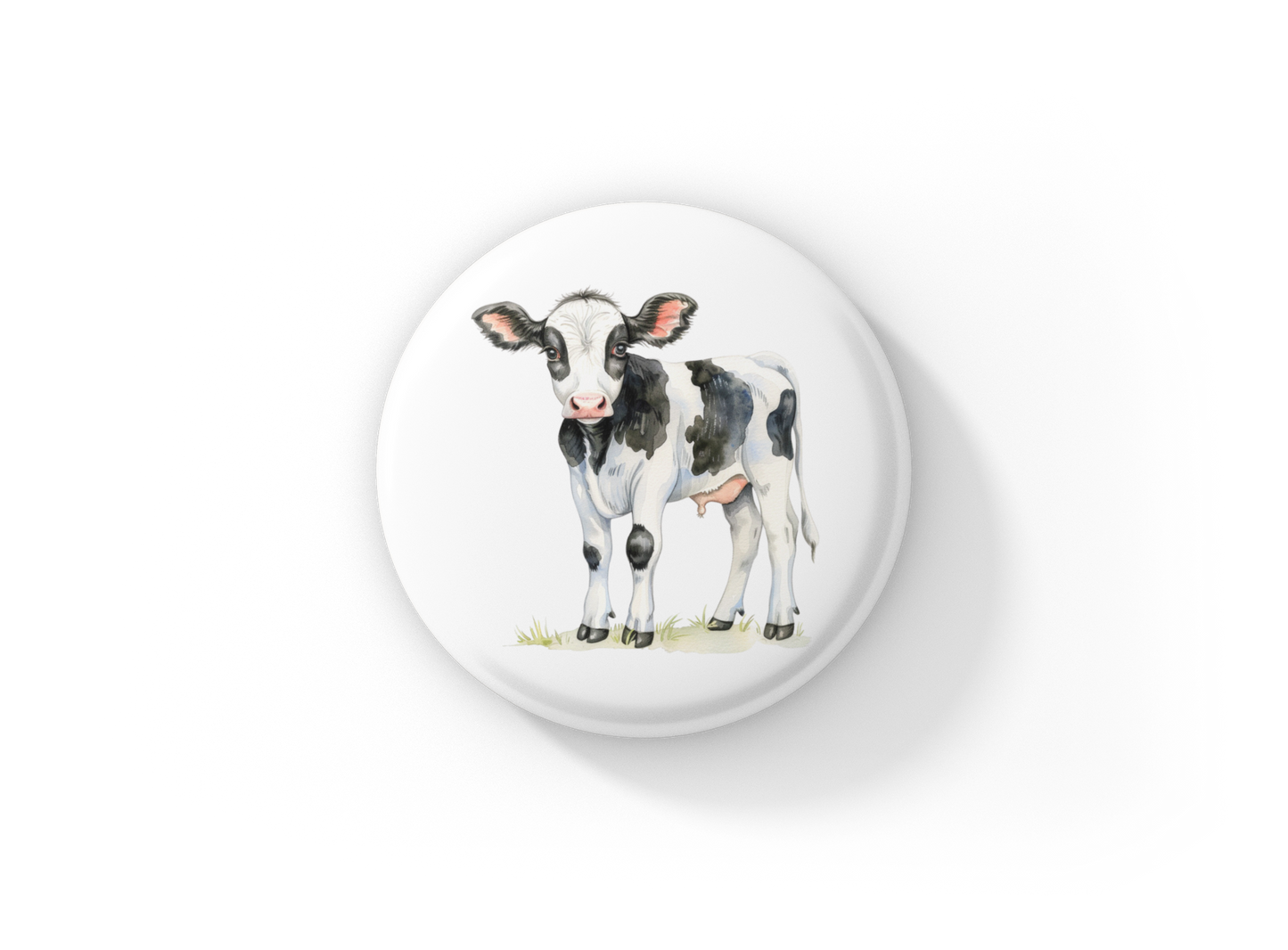 Calf Pin Back Button, Magnet