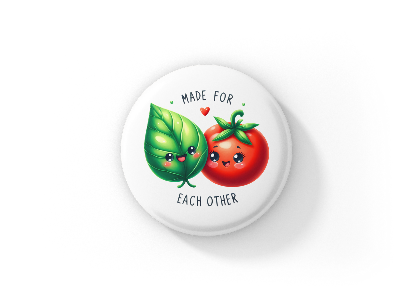 Made For Each Other Pin Back Button, Magnet