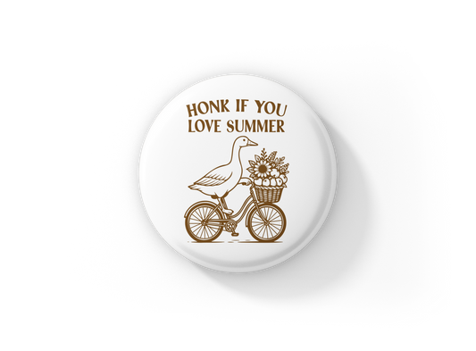 Hook If You Love Summer Pin Back Button, Magnet