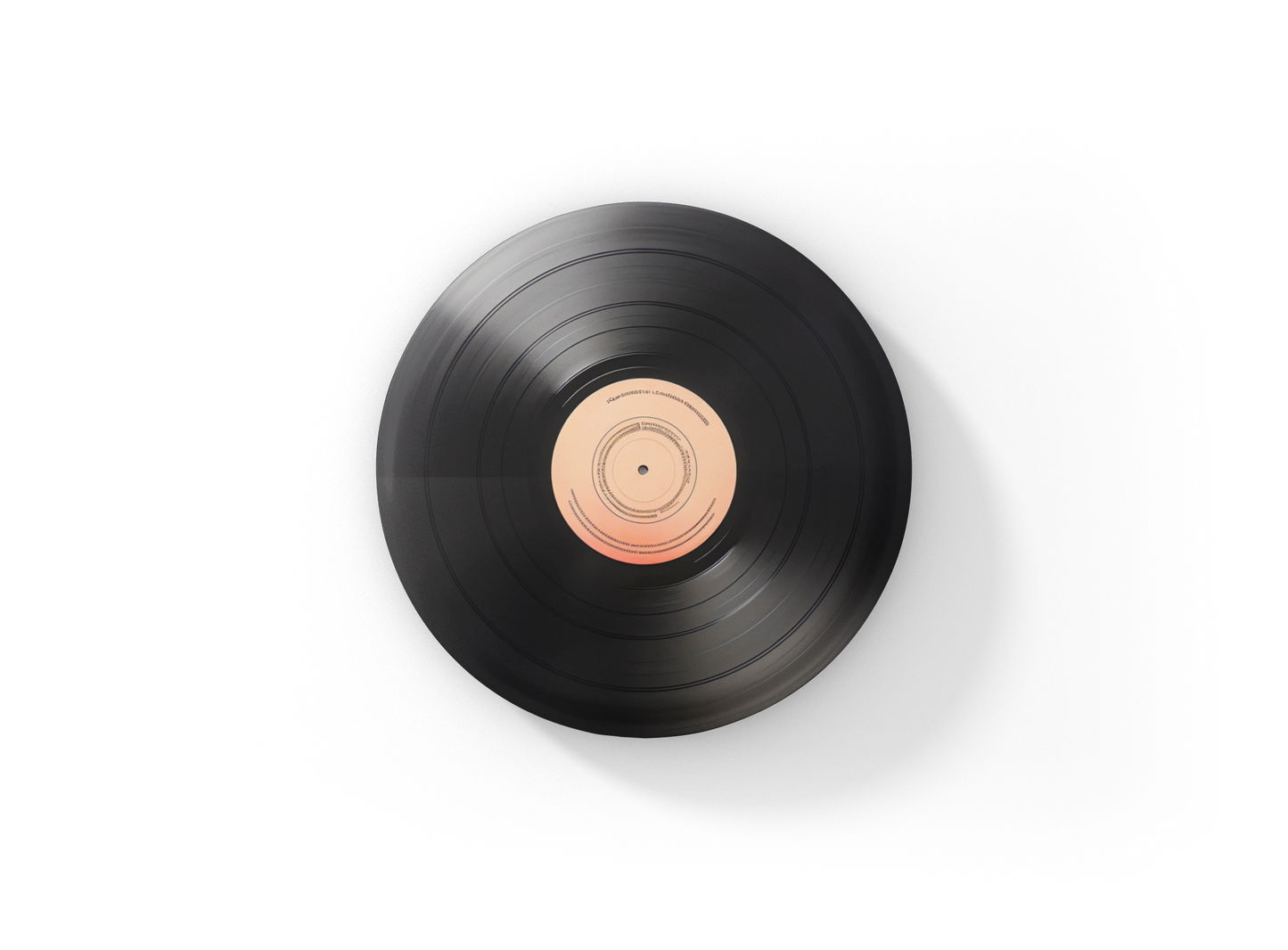 Record Pin Back Button, Magnet