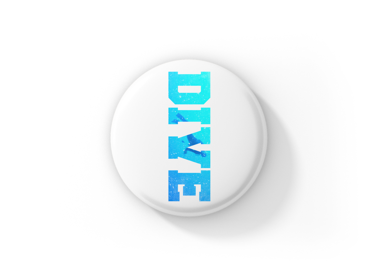 Dive Pin Back Button, Magnet