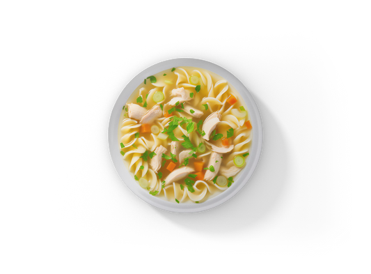 Chicken Noodle Soup Pin Pin Back Button, Magnet