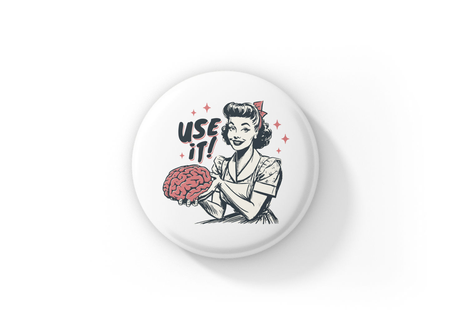 Use It! Pin Back Button, Magnet