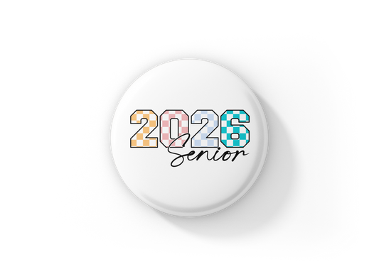 2026 Senior Pin Back Button, Magnet